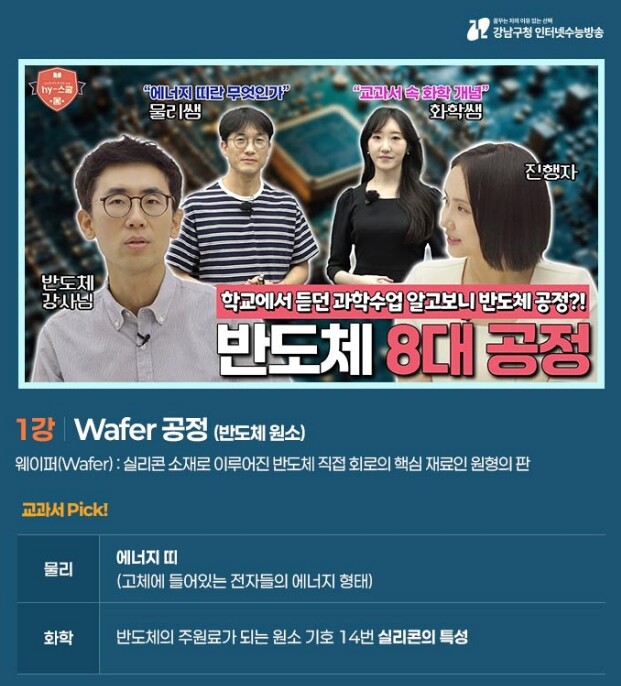 강남인강, AI부터 반도체까지 진로 ...