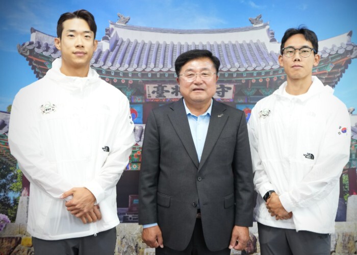 광주시, 보디빌딩 국가대표 선수단 출...