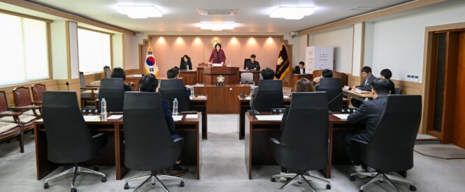 제10대 대덕구의회, 297회 임시회...