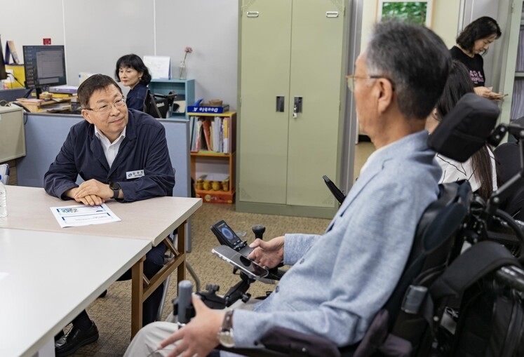 김경호 광진구청장, 추석 맞아 장애인...