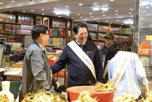 최대호 안양시장, 추석 명절 맞아 전...