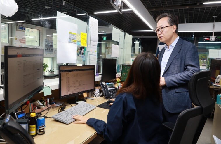 유성훈 금천구청장, 국가정보자원관리원...