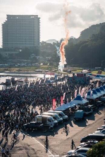 통영시, 자전거 마라톤 ‘2025 통...