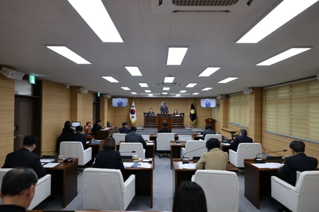 부여군의회, 제299회 임시회 개회