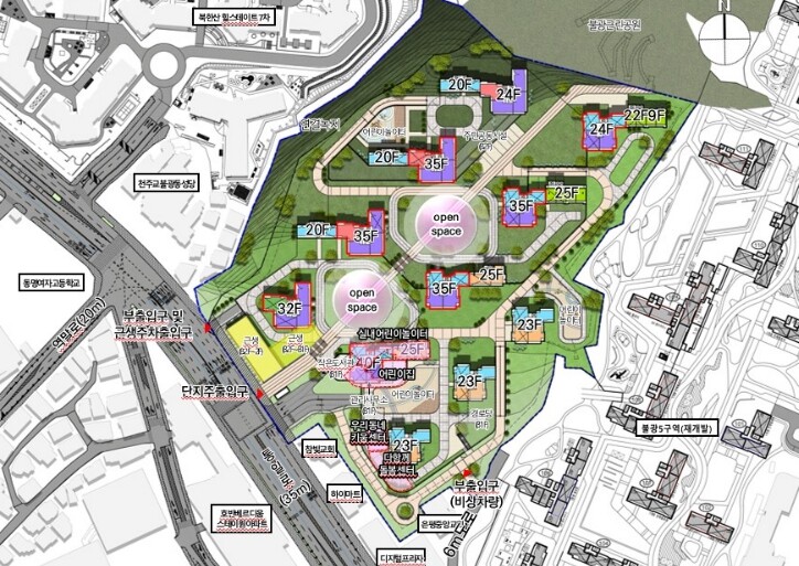 은평구, 불광미성아파트 재건축 본격 ...