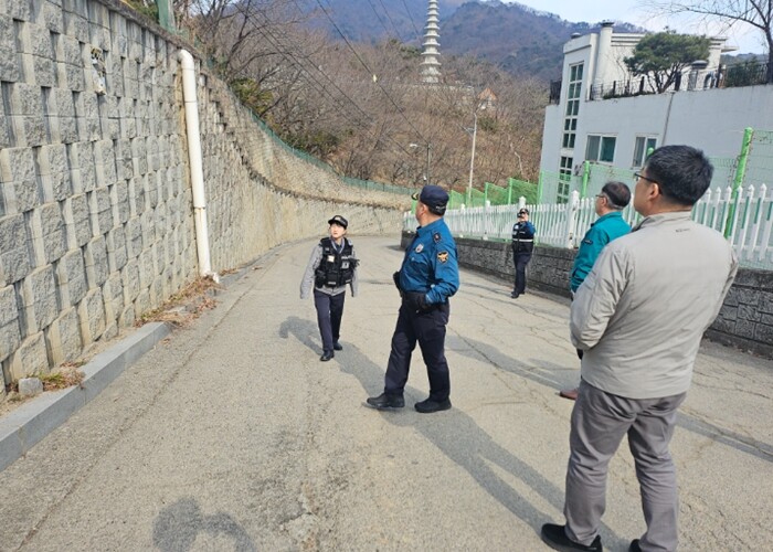 남양주시 호평동, 호평파출소와 해빙기...