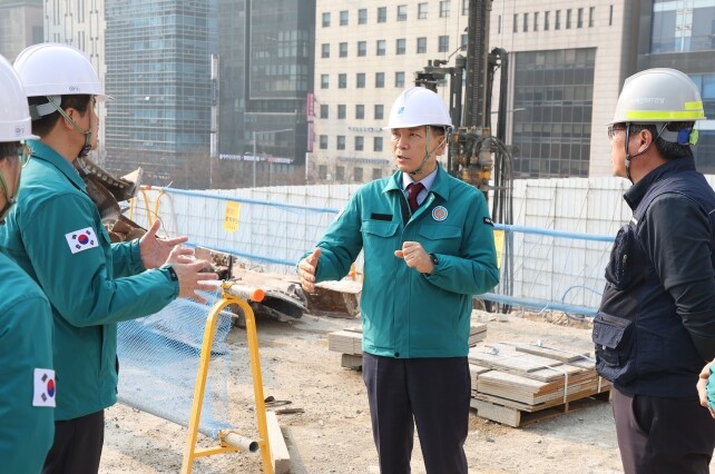 조성명 강남구청장, 해빙기 안전취약시...