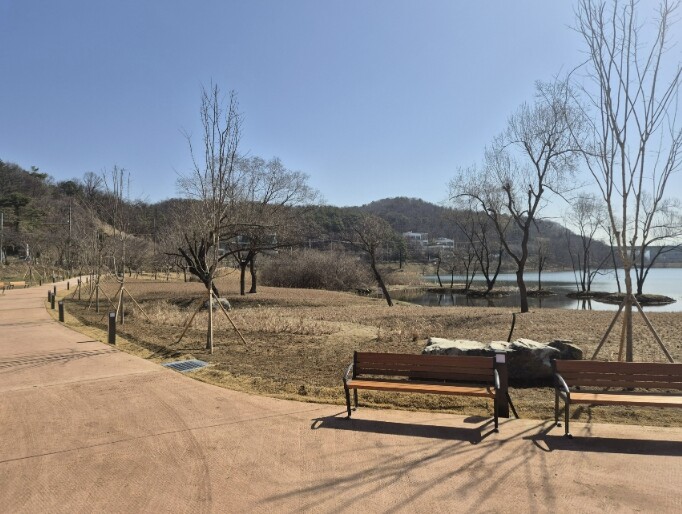 성남시 대왕저수지 수변공원으로 탈바꿈...