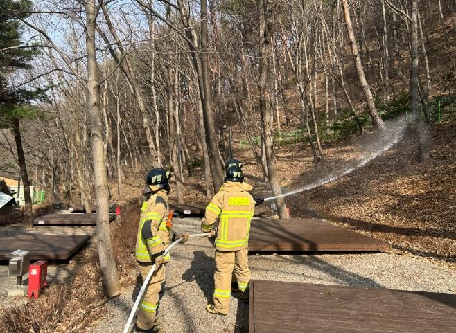 서산소방서, 봄철 산불 막는 ‘예비주...