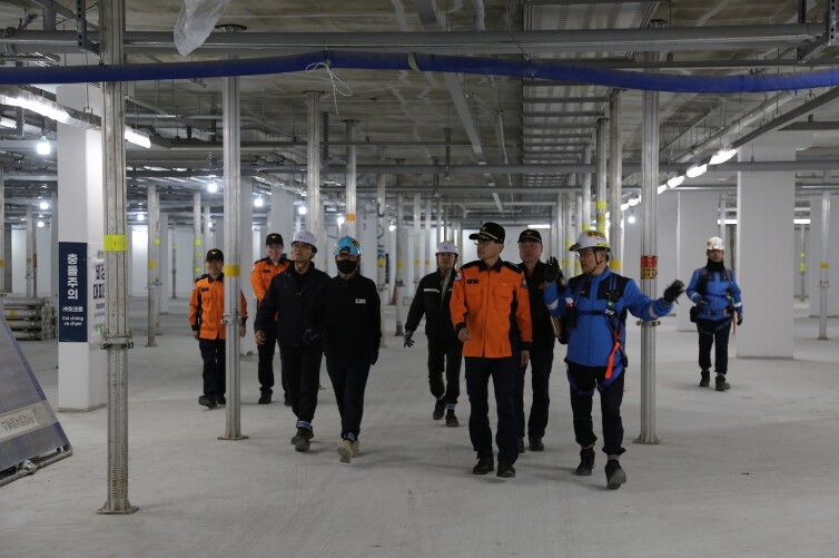 홍성소방서, 봄철 공사장 화재예방 위...