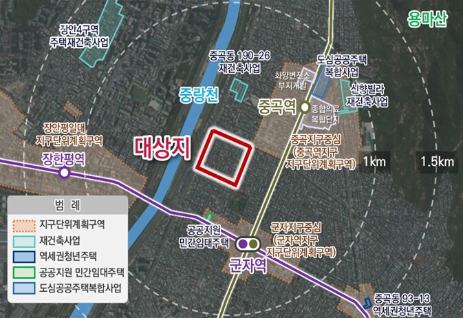 서울시, 중곡동 254-15 일대 신...