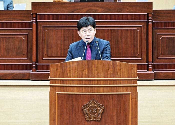 연천군의회 박운서 의원, 5분 자유발...