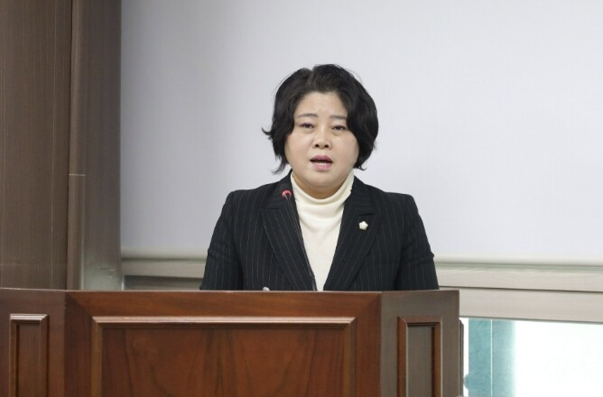 안산시의회 김진숙 의원 발의 