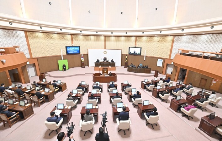 제9대 진주시의회, 마지막 회기......