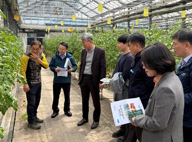 송광민 영광 부군수, 시설원예농가 현...