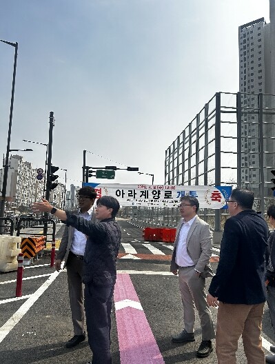 송승환 인천 서구의회 의장, 아라계양...