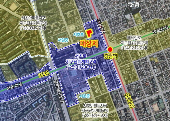 서울시, 서초동 1307-4번지 일원...