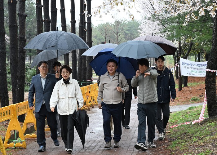 정원도시 의정부, 송산수변정원 사업 ...