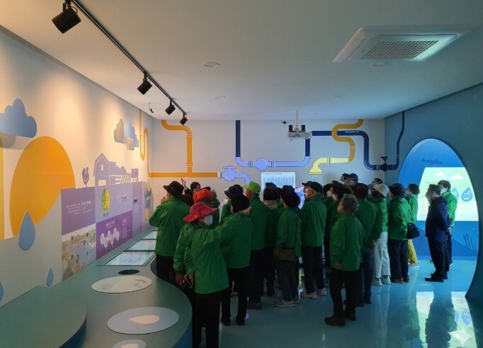 김포노인대학 고촌정수장 현장 견학