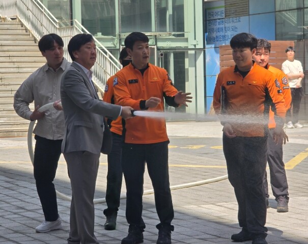 천안시 동남구, 전직원 합동소방훈련…...
