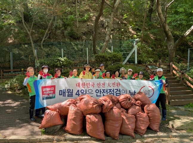 부산 북구 금곡동 자율방재단, 우수기...