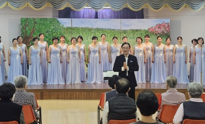 수원시 장안구여성합창단, 평화의모후원...