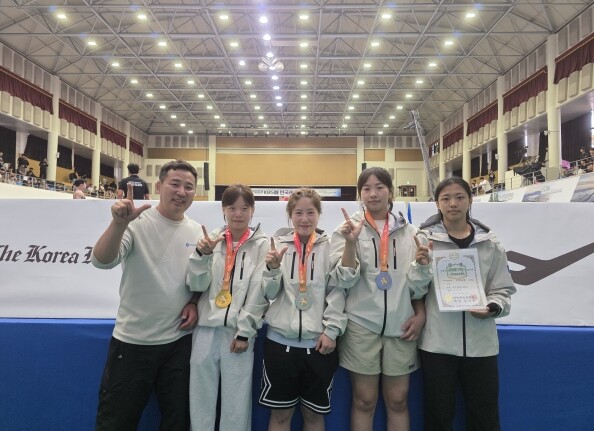 GH여자레슬링팀, KBS배 전국레슬링...