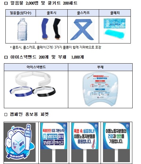고용노동부, 온열질환 예방을 위한