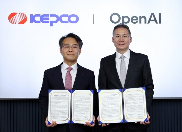 한전, 글로벌 AI 선도기업 Open...