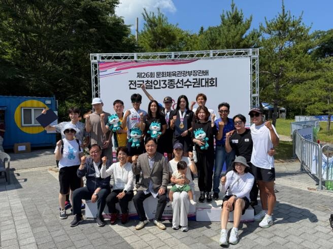 천안시청 철인3종팀, 전국 트라이애슬...