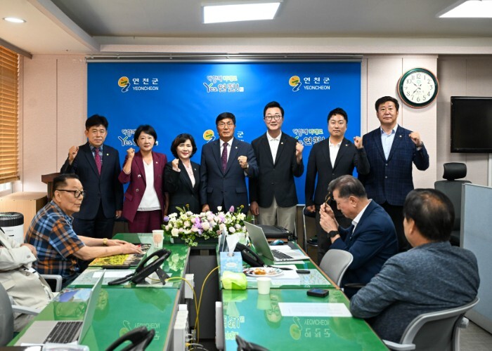 연천군의회, 제10대 개원 맞아 군청...