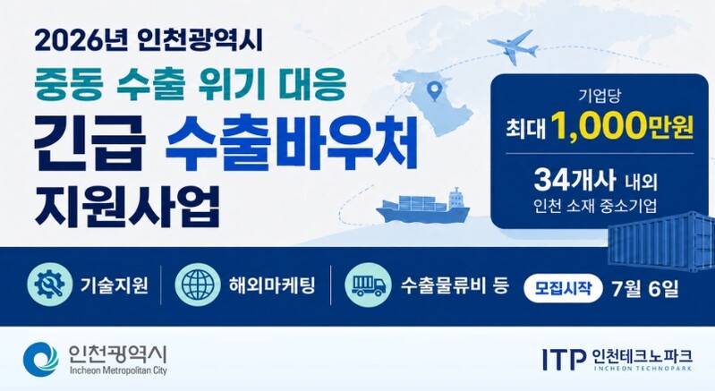 인천TP, ‘중동 상황 위기 대응 긴...