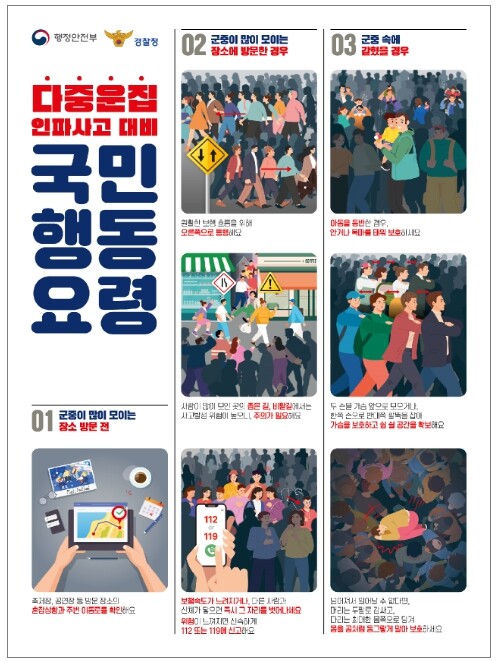 행정안전부, 여름철 다중운집인파사고 ...