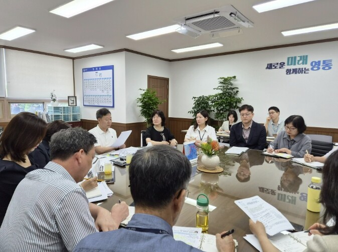 수원시 영통구 박사승 구청장, 폭염...