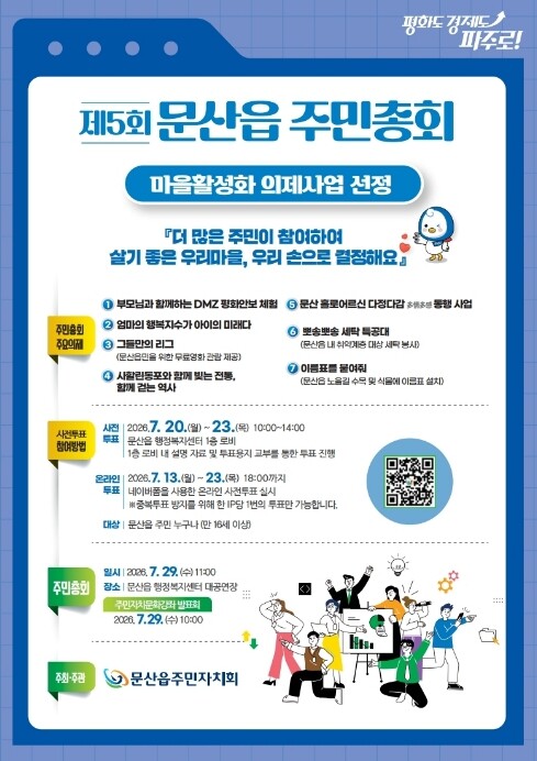 파주시 문산읍 주민자치회, 제5회 주...