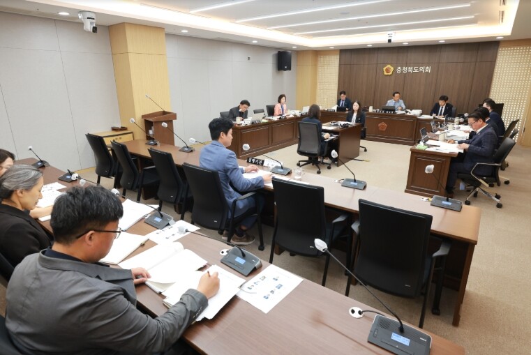 충북도의회 복지문화위 도민 삶 향상 ...