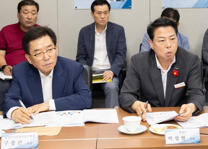 구충곤 광양경자청장, 동부권 신임 지...
