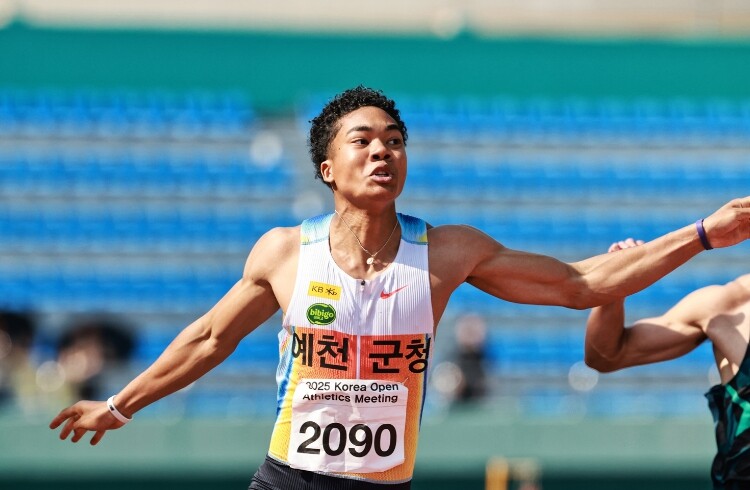 예천군청 나마디 조엘진, 100m 1...
