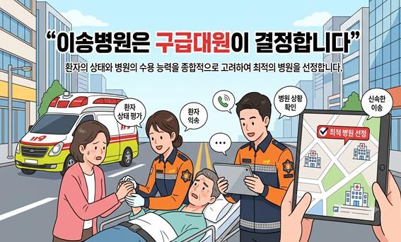 서산소방서, “응급환자 이송병원,구급...