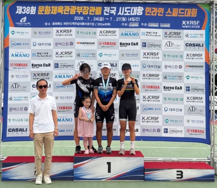 여수시청 롤러팀, 제38회 문체부장관...