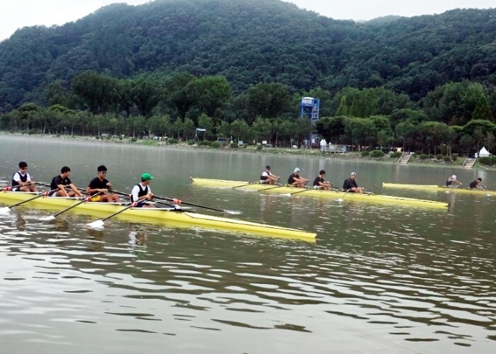 조정 청소년 국가대표팀 화천에서 금메...