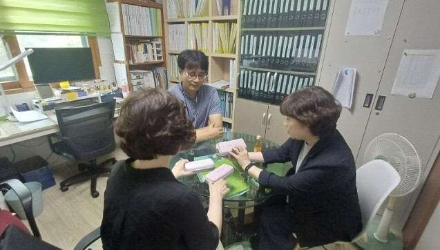 수원시 영통구, 무더위 속 