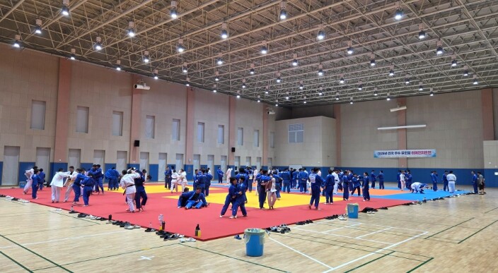 전국 우수 유도팀, 스포츠 중심지 하...