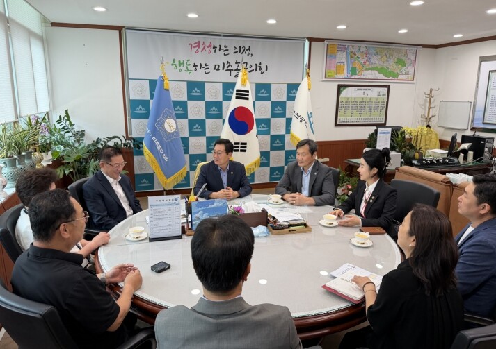 미추홀구의회, 주민자치협의회와 간담회...