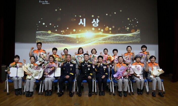 충남 의용소방대, 안전교육 강의 실력...