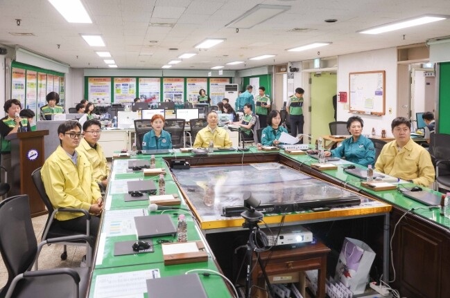 안산시의회, 을지연습 근무자 ‘격려’...