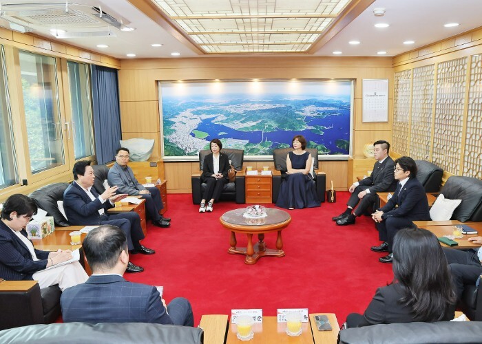 강기윤 창원특례시장, 한청 지도자 연...